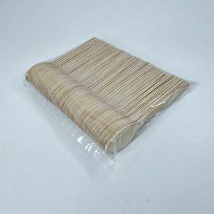 Ложка одноразовая деревянная, 160 мм, (50 шт) Л-160-50 фото