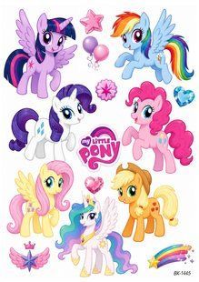 Вафельна картинка "My Little Pony" "День народження" /ВК-1445/-А4 ВК-1445 фото