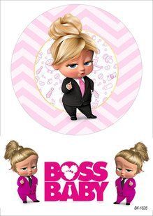 Вафельна картинка "BabyBoss" "День народження" /ВК-1628 ВК-1628 фото