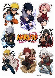 Вафельная картинка "Naruto" "День рождения" /ВК-0993/-А4 ВК-0993 фото