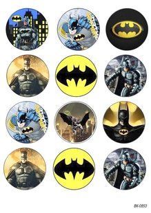 Вафельна картинка "Marvel""Batman" "День народження" /ВК-0853/-А4 ВК-0853 фото