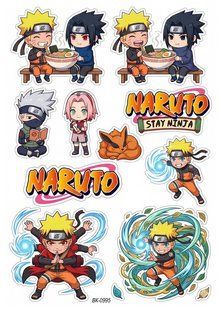 Вафельная картинка "Naruto" "День рождения" /ВК-0995/-А4 ВК-0995 фото