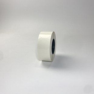 Наклейки круглые, 30 мм, прозрачные (1000 шт.), ➤ двойной клей Нп30-1000-2К фото