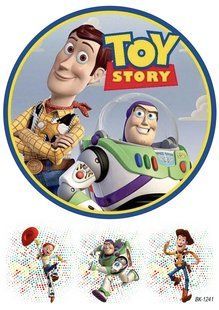 Вафельна картинка "Toy Story" "День народження" /ВК-1241/-А4 ВК-1241 фото