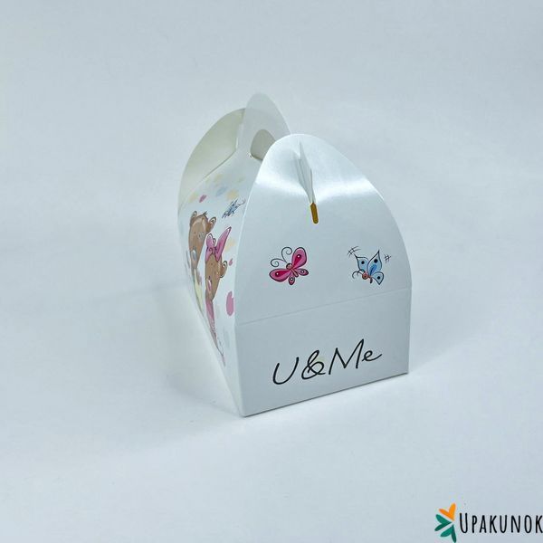 Коробка для подарунків і сувенірів, 170*100*80 мм, без вікна, "Ведмедики" АП-1134 фото