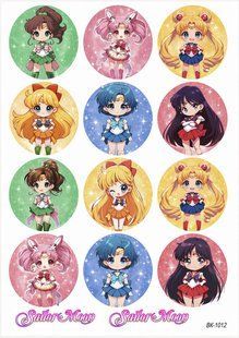 Вафельная картинка "Sailor Moon" "День рождения" /ВК-1012/-А4 ВК-1012 фото