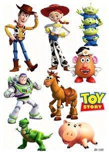 Вафельна картинка "Toy Story" "День народження" /ВК-1246/-А4 ВК-1246 фото