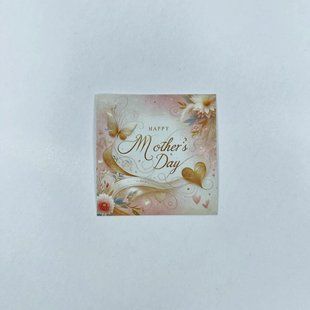 Листівка "Happy Mother's day!", 50*50 мм (10 шт.) 2473 фото