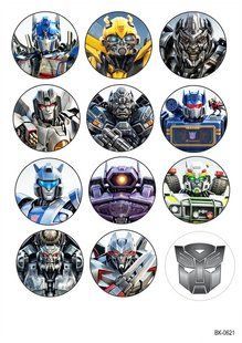 Вафельна картинка " Transformers"/ВК-0621/-А4 ВК-0621 фото