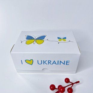 Коробка універсальна, 180*120*80 мм, без вікна, "Україна" АП-969 фото