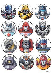 Вафельна картинка " Transformers"/ВК-0622/-А4 ВК-0622 фото