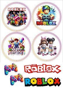 Вафельный декор "Roblox" /ВК-0154/ - А4 ВК-0154 фото