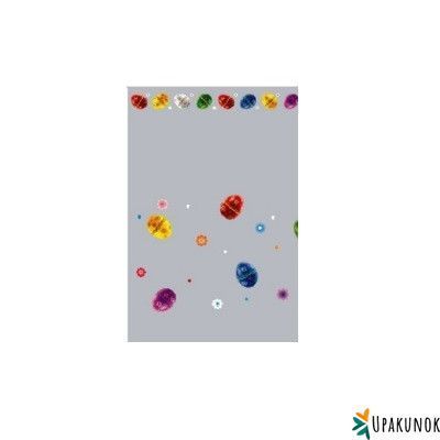 Пакети для пряників і пасхи, 15*30 см, прозорі ▣ (100 шт.), поліпропіленові, "Крашанки" Па1235-100 фото