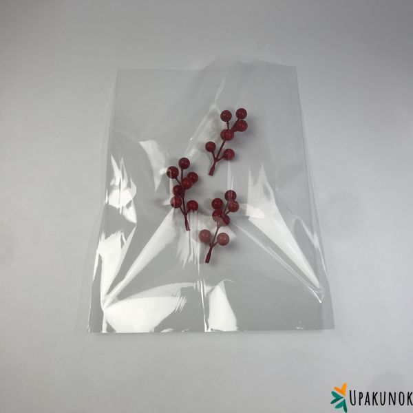 Пакети для пряників, 25*35 см, прозорі ▣ (100 шт.), поліпропіленові Па288-100 фото