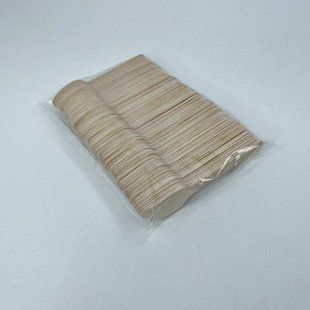 Ложка одноразовая деревянная, 110 мм, (100 шт) Л-110-100 фото